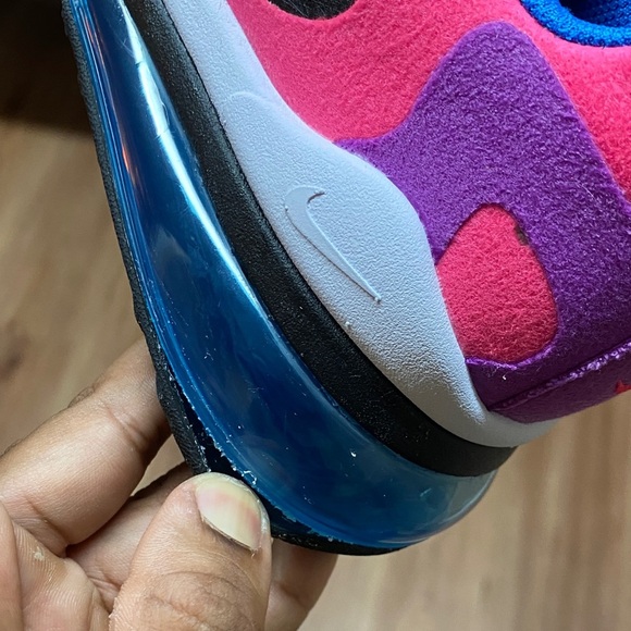 Nike Air Max 270 React “Black Hyper Pink Vivid Purple” Size 8.5 🚨READ BELOW!🚨 - Picture 16 of 17